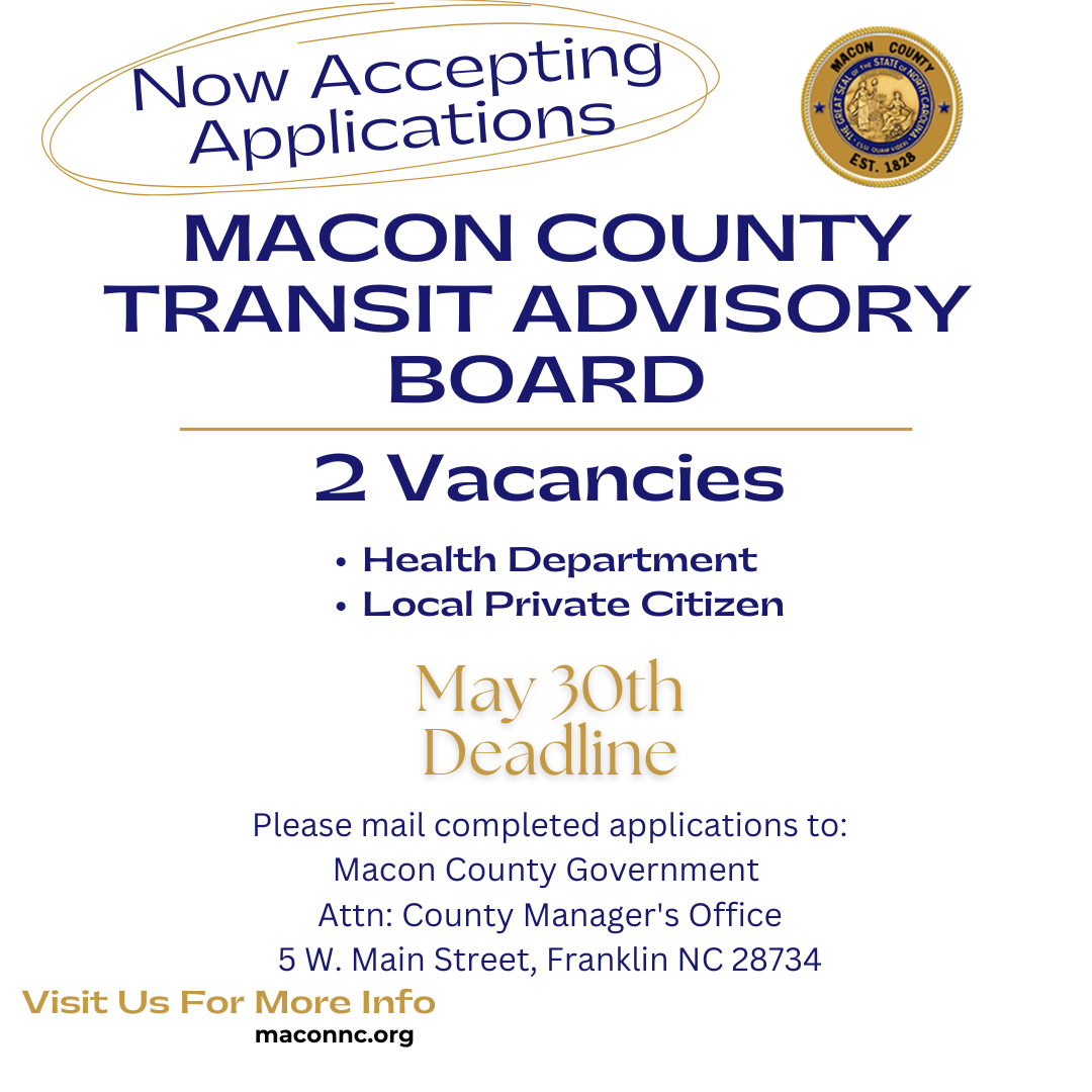 advisory boards macon county nc north carolina