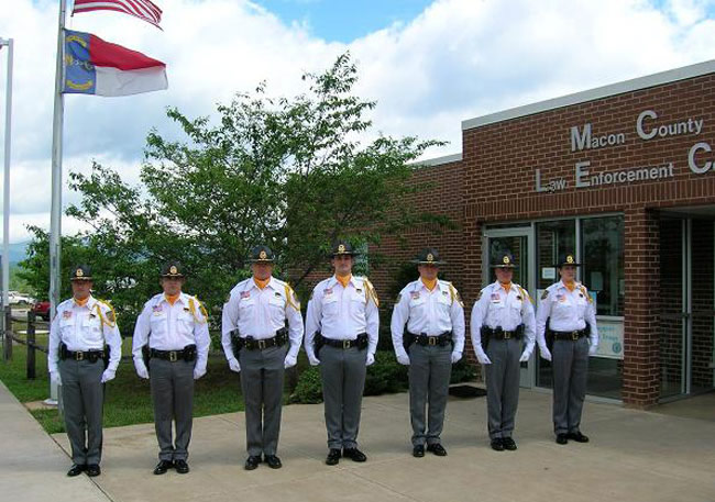 macon county nc sheriff honor guard